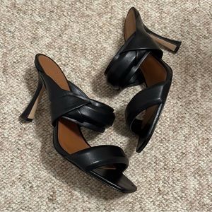 Kurt Geiger London Black Open Toe Heel - Size 40